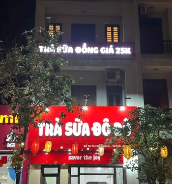 Biển alu mặt tiền