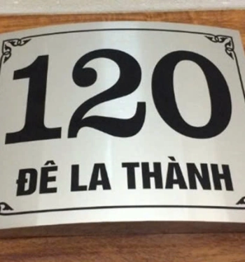 Biển số nhà 4