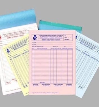 In hóa đơn ghi tay