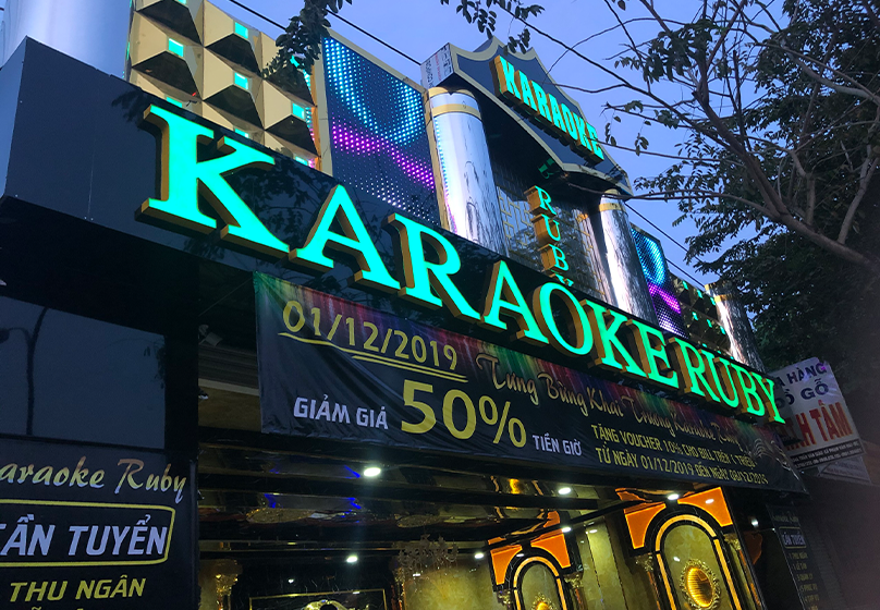Biển Quảng Cáo Karaoke