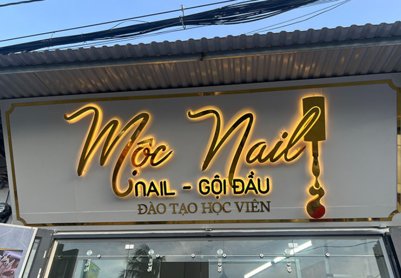 Đơn Vị Thi Công Biển Quảng Cáo Nails Uy Tín